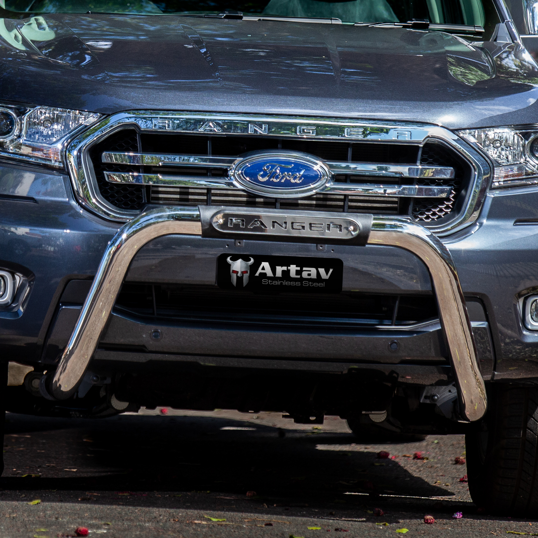 NUDGE BAR Ford Ranger T6 Facelift PDC (Stainless steel or Black stainless steel)