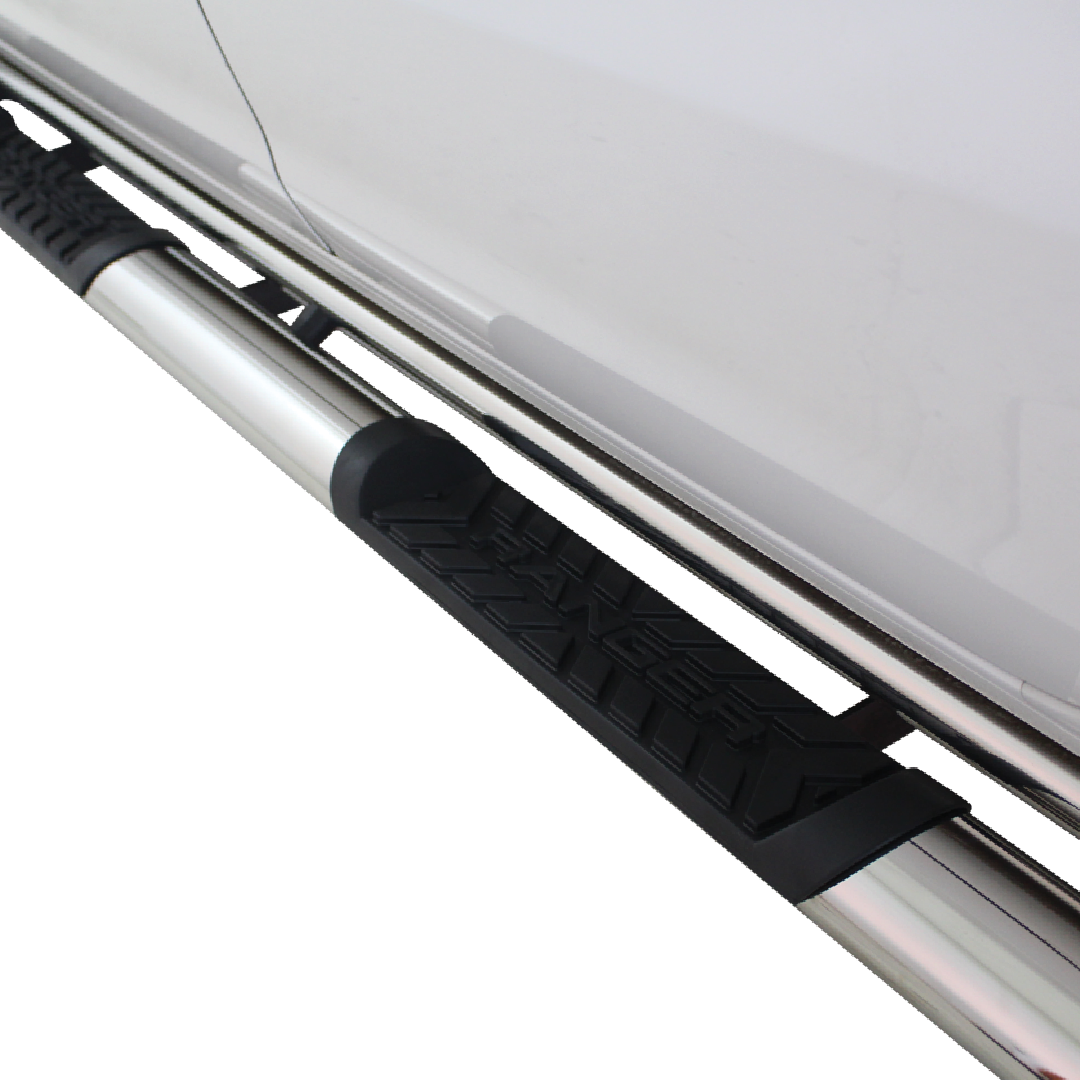 SIDE STEPS Ford Ranger T6 Stainless Steel