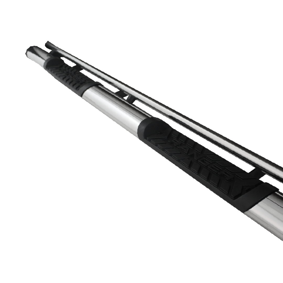 SIDE STEPS Ford Ranger T6 Stainless Steel