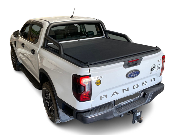 ALUMINIUM FRAME CLIP IN TONNEAU COVER Ford Ranger Double cab Next Gen ...
