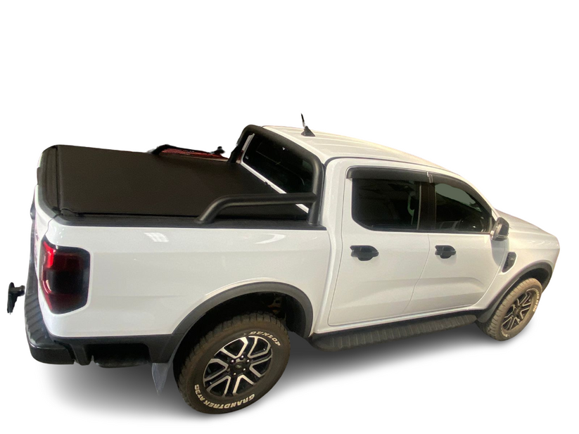 ALUMINIUM FRAME CLIP IN TONNEAU COVER Ford Ranger Double cab Next Gen ...