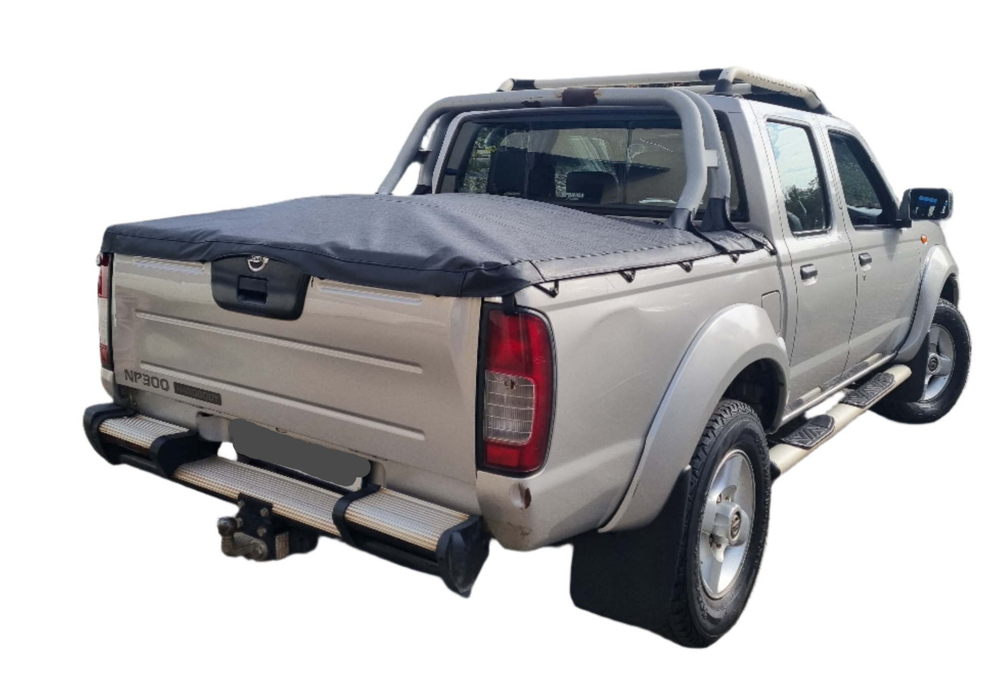 Nissan Hardbody double cab Std roll bar elasticated cover 